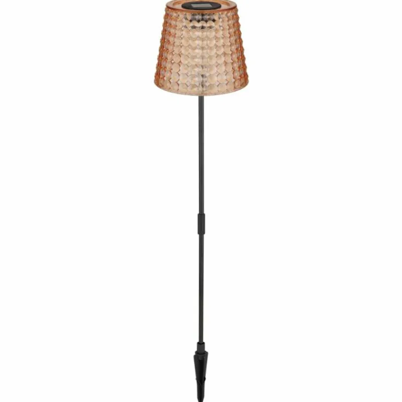 Luminaires Globo Lighting Borne lumineuse Globo SOLAR LED Ambre, Noir, 1 lumière
