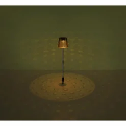 Suspension Verre Fumé-Luminaires Globo Lighting Borne lumineuse Globo SOLAR LED Fumée, Noir, 1 lumière