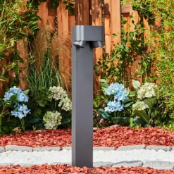 hofstein Borne lumineuse Guampacha Anthracite, 2 lumières