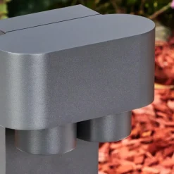 hofstein Borne lumineuse Guampacha Anthracite, 2 lumières