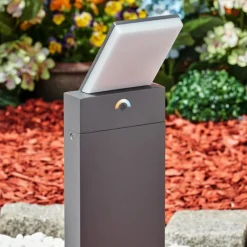 hofstein Borne lumineuse Heraklion LED Anthracite, 1 lumière