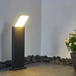 hofstein Borne lumineuse Heraklion LED Anthracite, 1 lumière