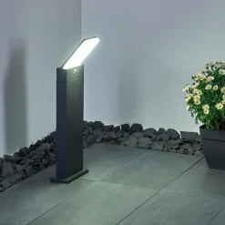 hofstein Borne lumineuse Heraklion LED Anthracite, 1 lumière
