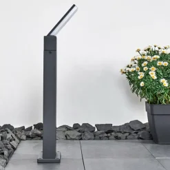 hofstein Borne lumineuse Heraklion LED Anthracite, 1 lumière