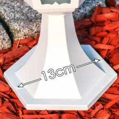 hofstein Borne lumineuse Hongkong Frost Blanc, 1 lumière