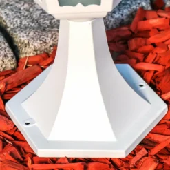 hofstein Borne lumineuse Hongkong Frost Blanc, 1 lumière