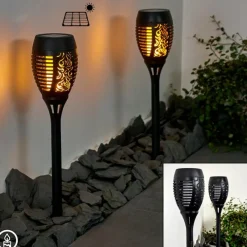 Luminaires Rustiques-hofstein Borne lumineuse Joinville LED Noir, 1 lumière