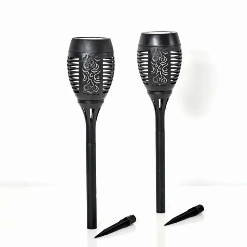 Luminaires Rustiques-hofstein Borne lumineuse Joinville LED Noir, 1 lumière