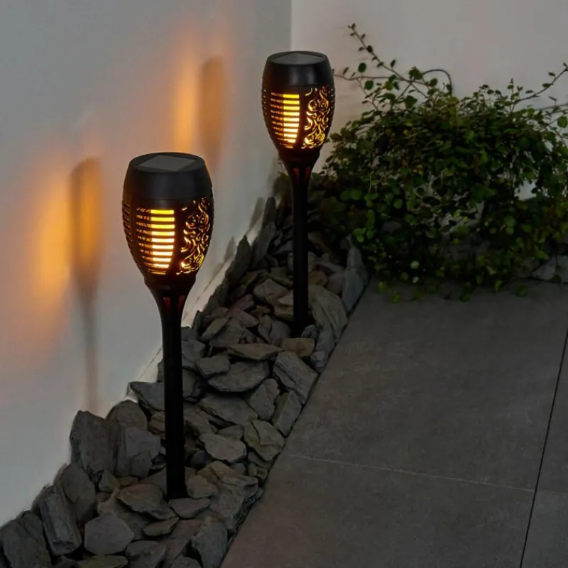 Luminaires Rustiques-hofstein Borne lumineuse Joinville LED Noir, 1 lumière