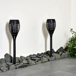 Luminaires Rustiques-hofstein Borne lumineuse Joinville LED Noir, 1 lumière