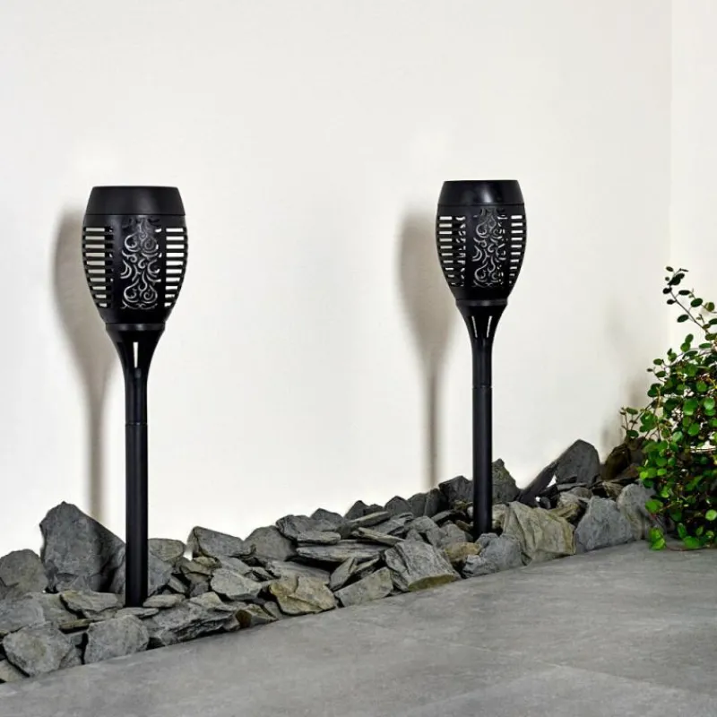 Luminaires Rustiques-hofstein Borne lumineuse Joinville LED Noir, 1 lumière