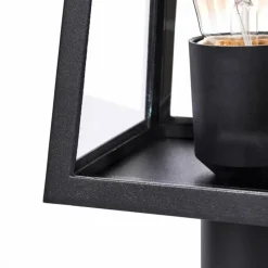 hofstein Borne lumineuse Juanico Noir, 1 lumière