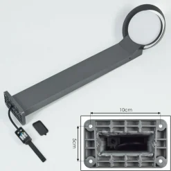 hofstein Borne lumineuse Kelo LED Anthracite, 1 lumière