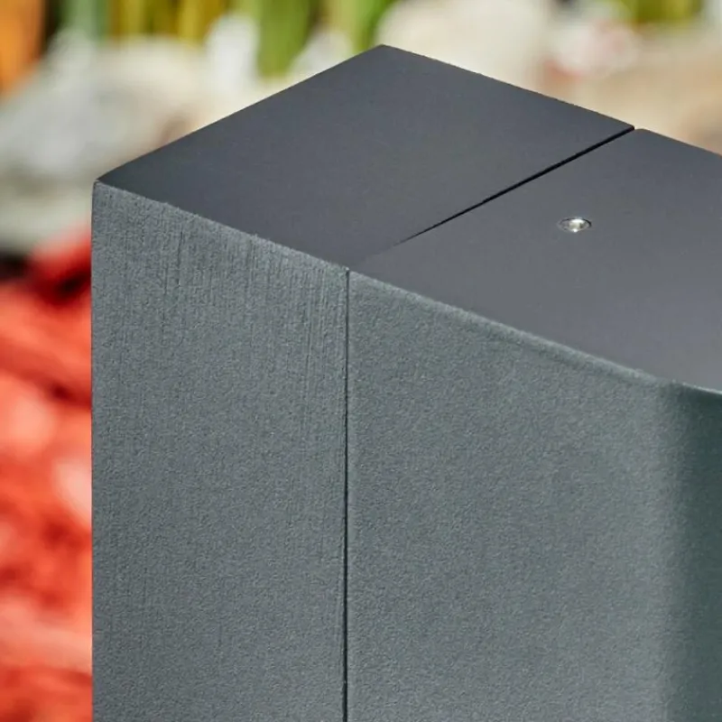 hofstein Borne lumineuse Kingstown Anthracite, 1 lumière