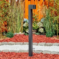 hofstein Borne lumineuse Kingstown Anthracite, 1 lumière