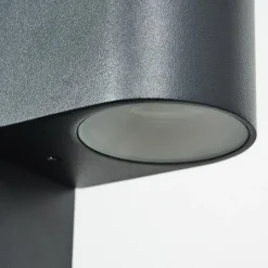 hofstein Borne lumineuse Kingstown Anthracite, 1 lumière