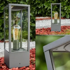 Lampes Vintages & Rétros-hofstein Borne lumineuse Kiwalik Zingué, 1 lumière