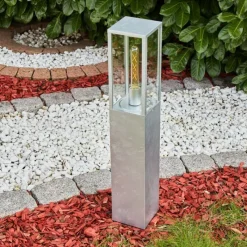 Lampes Vintages & Rétros-hofstein Borne lumineuse Kiwalik Zingué, 1 lumière