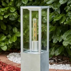 Lampes Vintages & Rétros-hofstein Borne lumineuse Kiwalik Zingué, 1 lumière