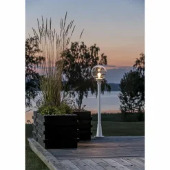 Luminaires Konstsmide Borne lumineuse Konstsmide Orion Blanc, 1 lumière