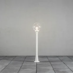 Luminaires Konstsmide Borne lumineuse Konstsmide Orion Blanc, 1 lumière