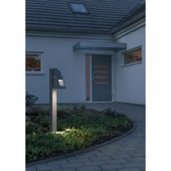 Luminaires Konstsmide Borne lumineuse Konstsmide Potenza Anthracite, 1 lumière