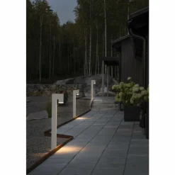 Luminaires Konstsmide Borne lumineuse Konstsmide Antare Blanc, 1 lumière