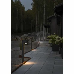 Luminaires Konstsmide Borne lumineuse Konstsmide Antares Noir, 1 lumière
