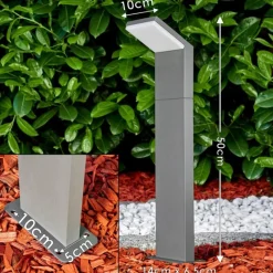 hofstein Borne lumineuse Korup LED Anthracite, 1 lumière