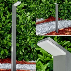 hofstein Borne lumineuse Korup LED Aluminium, 1 lumière