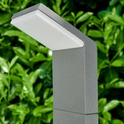 hofstein Borne lumineuse Korup LED Aluminium, 1 lumière