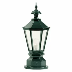 Luminaires Rustiques-KS Verlichting Borne lumineuse York Vert, 1 lumière