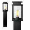 KS Verlichting Borne lumineuse Jersey Noir, 1 lumière
