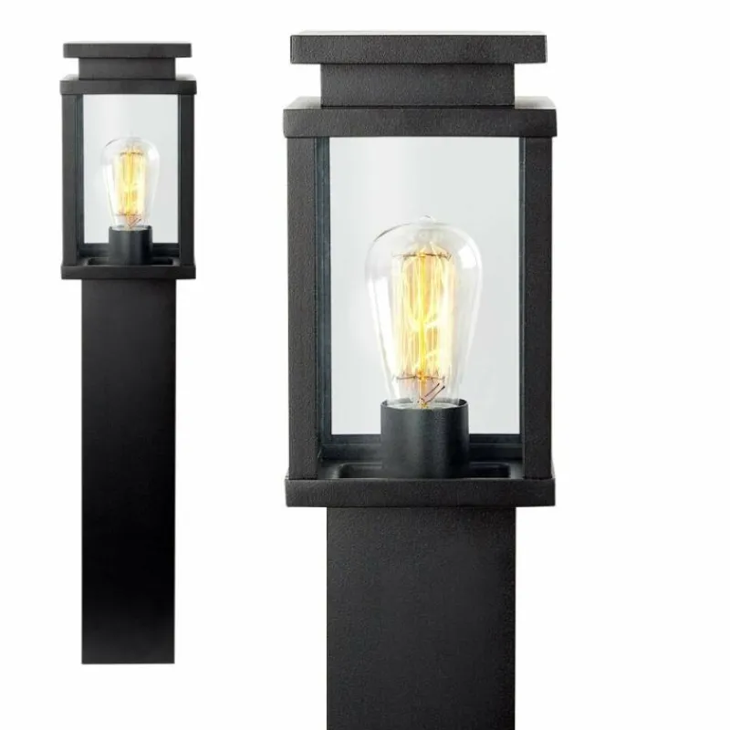 KS Verlichting Borne lumineuse Jersey Noir, 1 lumière