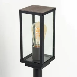 hofstein Borne lumineuse Lapa Noir, 1 lumière