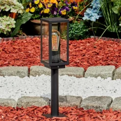 hofstein Borne lumineuse Lapa Noir, 1 lumière