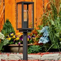 hofstein Borne lumineuse Lapa Noir, 1 lumière