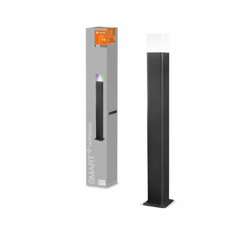 Luminaires Ledvance Borne lumineuse LEDVANCE CUBE Gris, 1 lumière, Changeur de couleurs