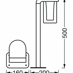 Luminaires Ledvance Borne lumineuse LEDVANCE Smart+ Gris, 1 lumière