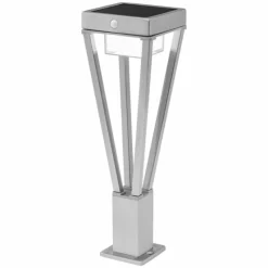 Luminaires Ledvance Borne lumineuse LEDVANCE ENDURA Acier inoxydable, 1 lumière, Détecteur de mouvement