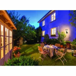 Luminaires Ledvance Borne lumineuse LEDVANCE ENDURA Noir, 1 lumière, Détecteur de mouvement