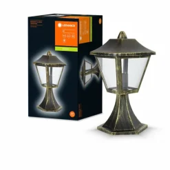 Lampes Dorées-Luminaires Ledvance Borne lumineuse LEDVANCE ENDURA® Or, Noir, 1 lumière