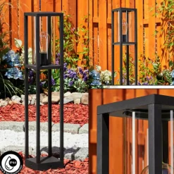 hofstein Borne lumineuse Lesotho Noir, 1 lumière