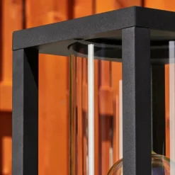 hofstein Borne lumineuse Lesotho Noir, 1 lumière