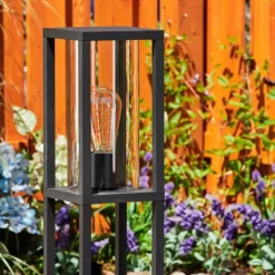 hofstein Borne lumineuse Lesotho Noir, 1 lumière