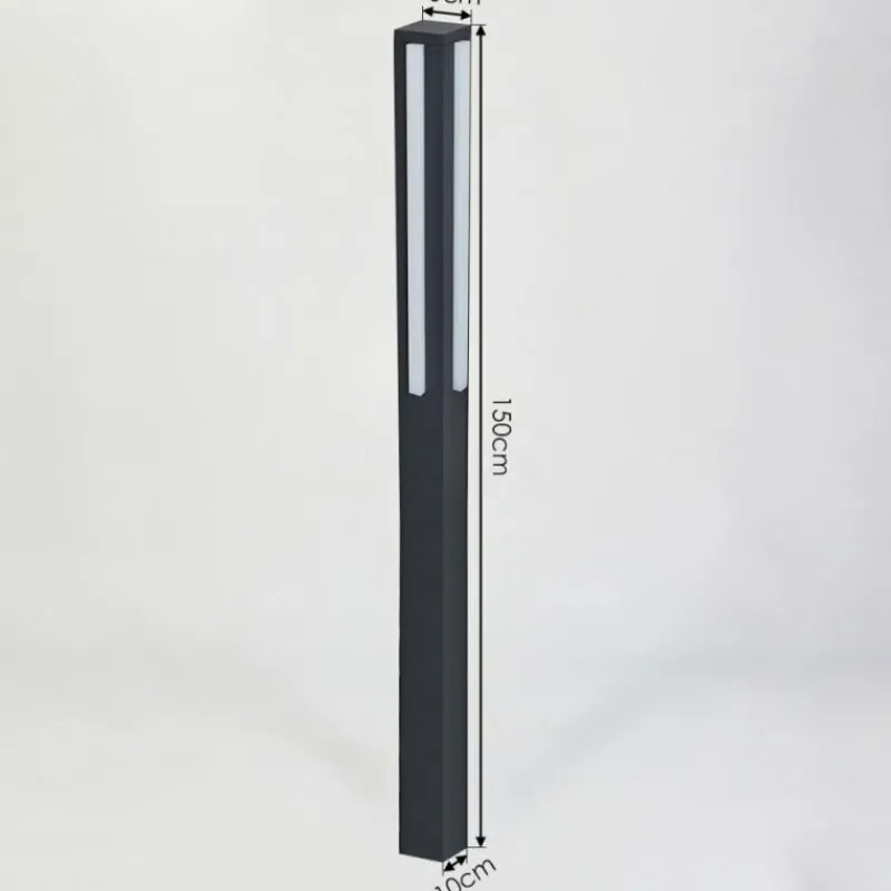 hofstein Borne lumineuse Lisalara LED Anthracite, 1 lumière