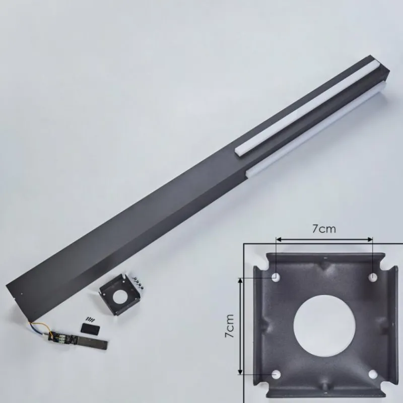 hofstein Borne lumineuse Lisalara LED Anthracite, 1 lumière