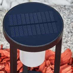 hofstein Borne lumineuse Lokpano LED Noir, 1 lumière, Détecteur de mouvement