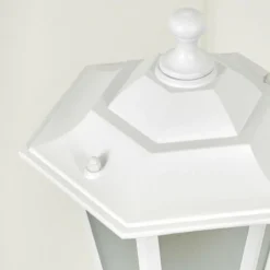 Luminaires Rustiques-hofstein Borne lumineuse Loria Blanc, 1 lumière