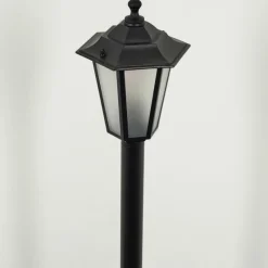 Luminaires Rustiques-hofstein Borne lumineuse Loria Noir, 1 lumière